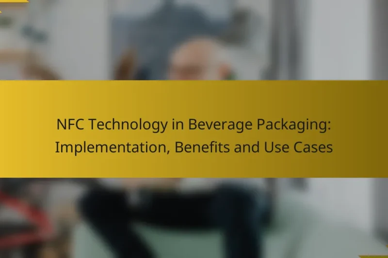 NFC Technology in Beverage Packaging: Implementation, Benefits and Use Cases