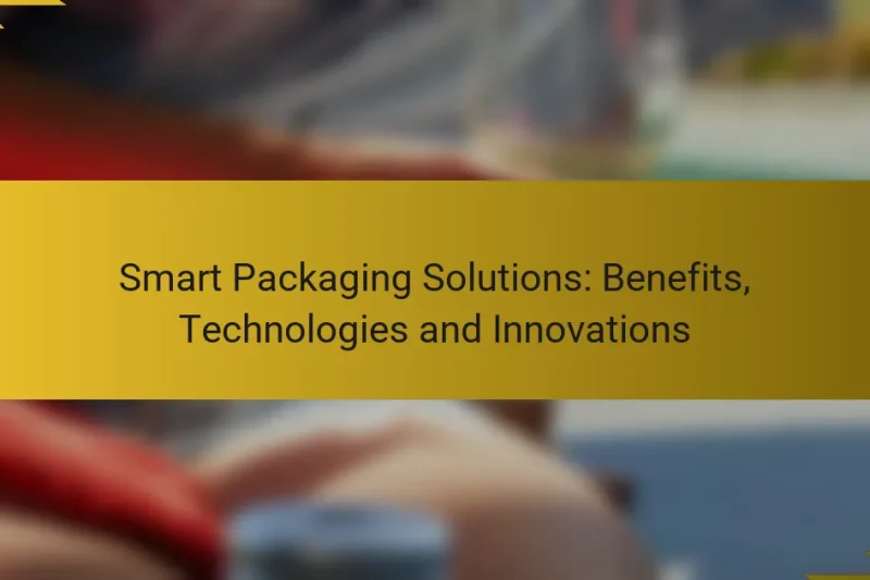 Smart Packaging Solutions: Benefits, Technologies and Innovations