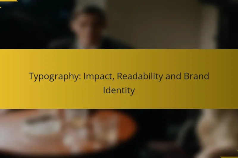 Typography: Impact, Readability and Brand Identity
